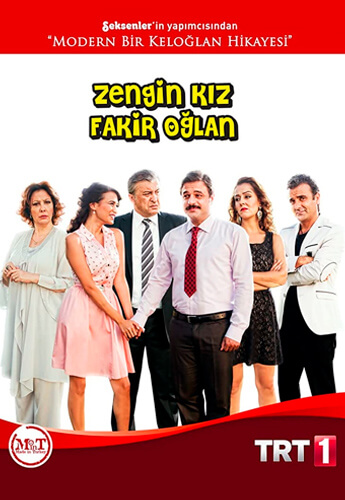 Постер турецкого сериала Богатая девушка, бедный парень