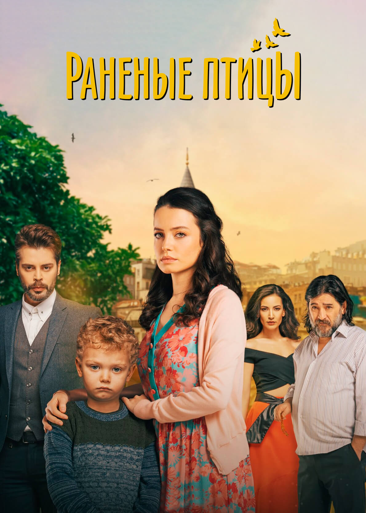 Турецкий сериал Раненые птицы Раненые птицы